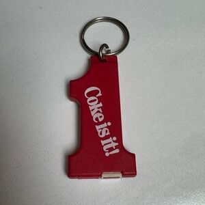 Coca Cola Number 1 One Keychain  Hidden Mini Pen Does not Work‎ Key Ring Fob